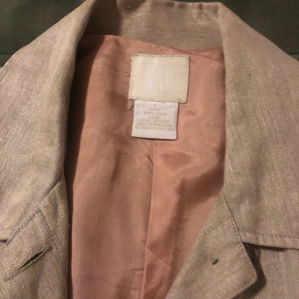 Linen long coat - Picture 2 of 2